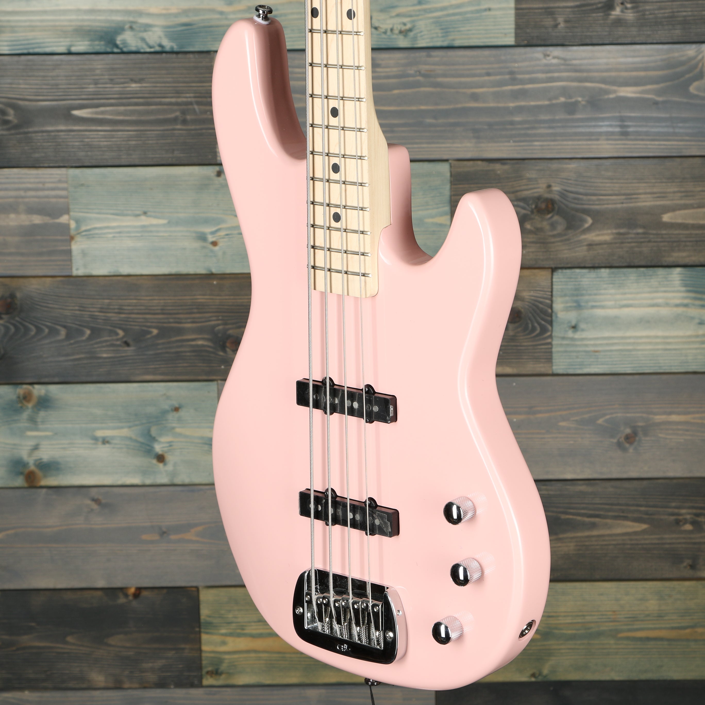 G&L Tribute JB-2 Series Bass Guitar - Shell Pink