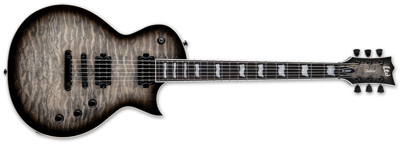 ESP LTD EC-1000T Quilted Maple Electric - Charcoal Burst