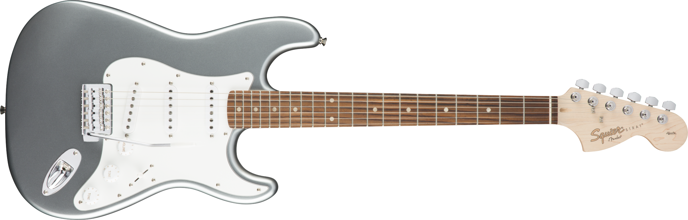 Fender Squier Affinity Series Stratocaster Laurel Fingerboard, Slick Silver