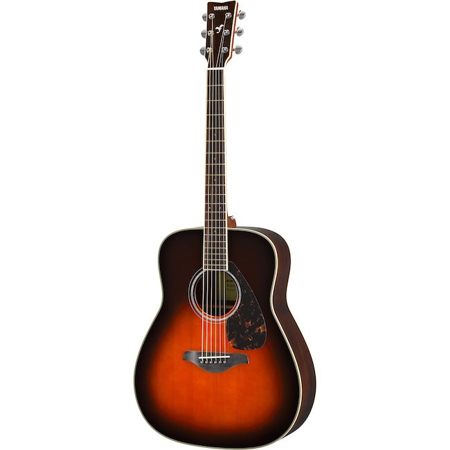 Yamaha FG830 Acoustic Guitar - Tobacco Sunburst