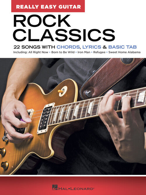 Rock Classics Really Easy Guitar Series 22 Songs with Chords, Lyrics & Basic Tab