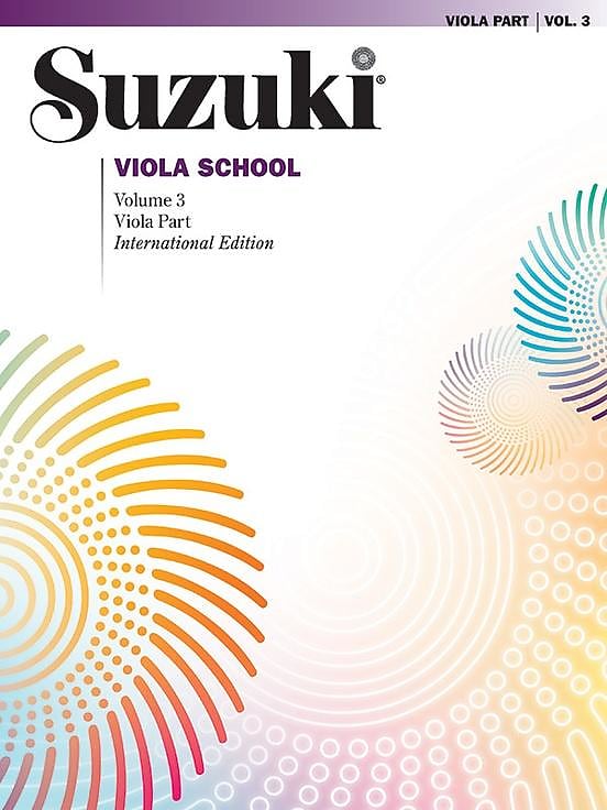 Suzuki Viola School, Volume 3 International Edition