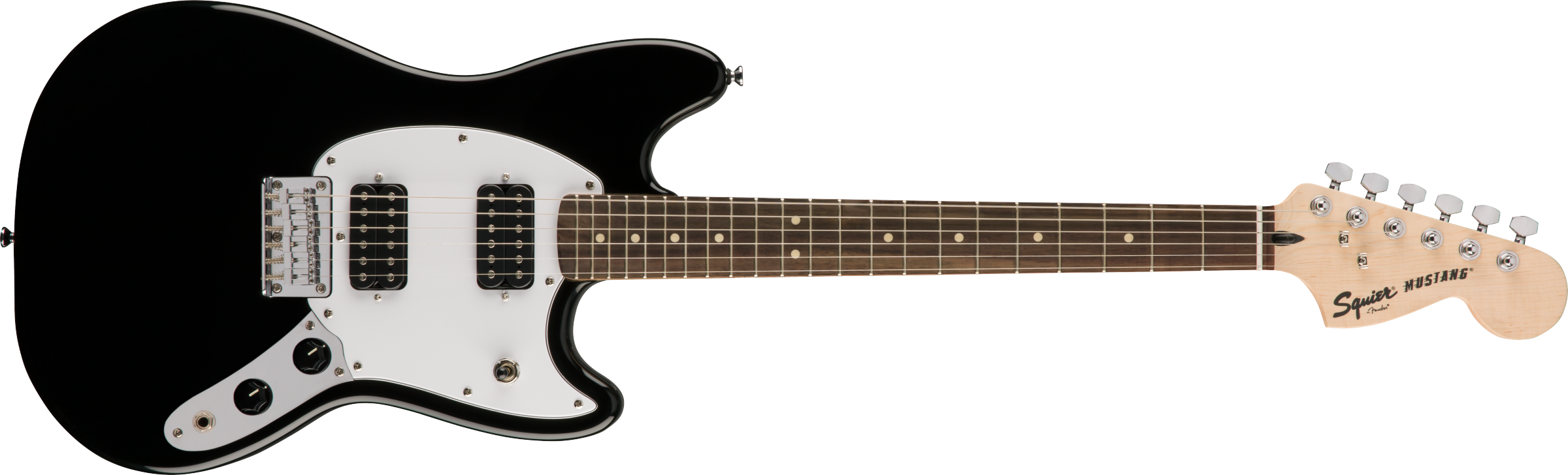 Fender Squier Bullet Mustang HH, Laurel Fingerboard, Black