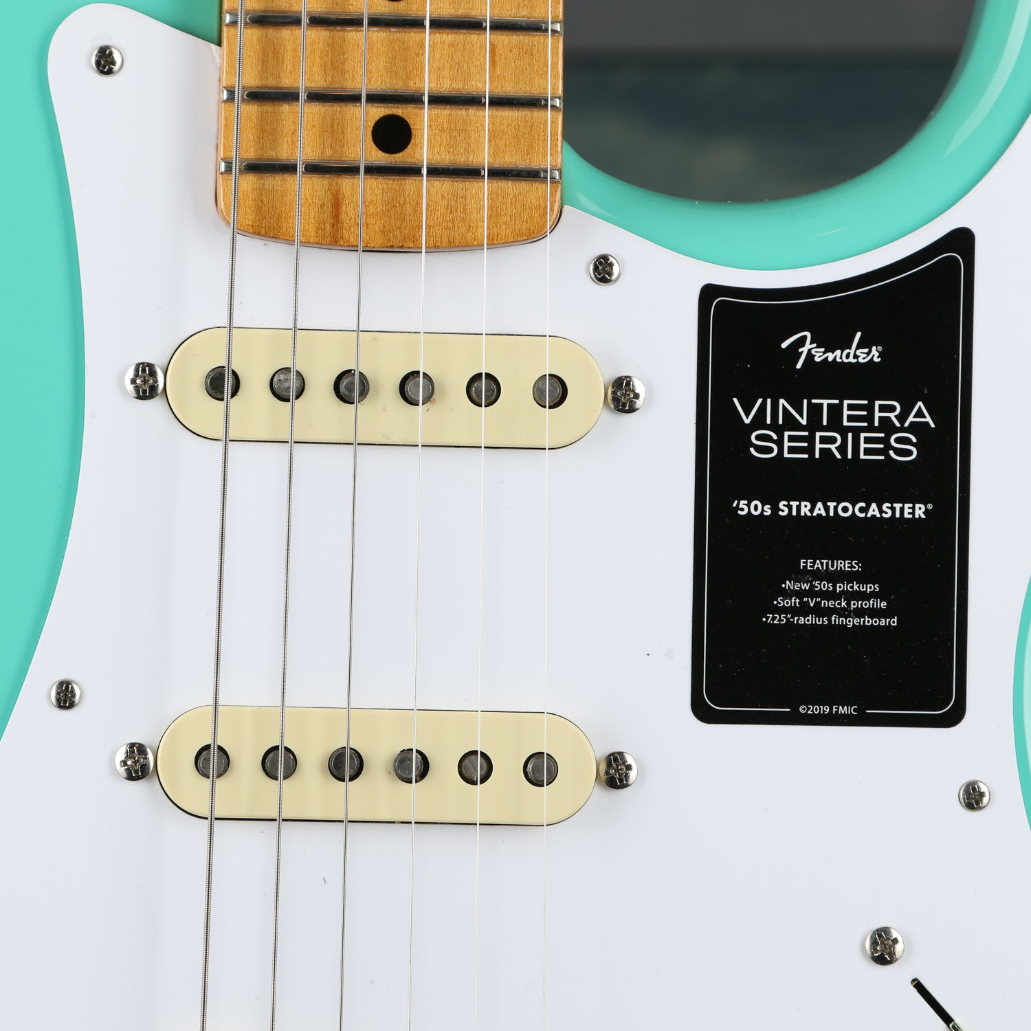 Fender Vintera '50s Stratocaster, Maple Fingerboard, Seafoam Green