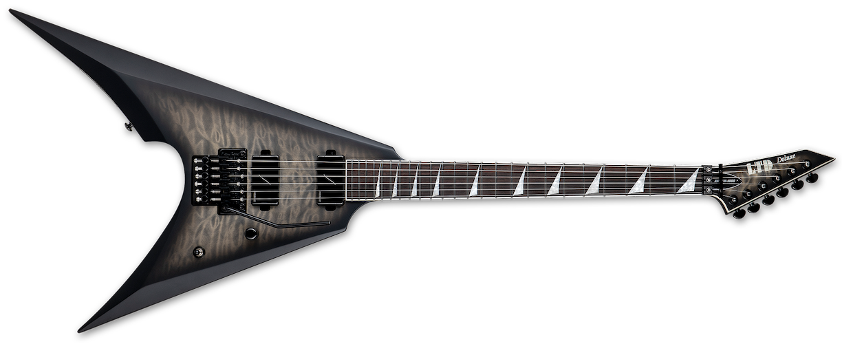 ESP LTD ARROW-1000 Electric Guitar - Charcoal Burst Satin
