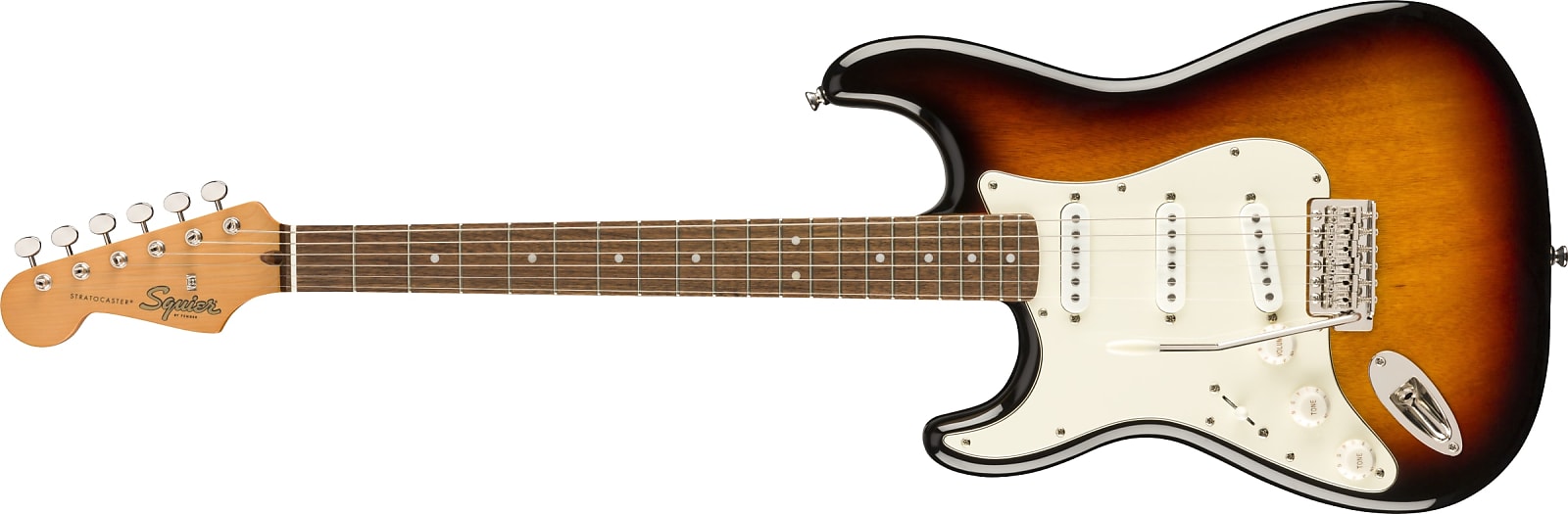 Fender Squier Classic Vibe '60s Stratocaster Lefty Laurel FB, 3-Color Sunburst