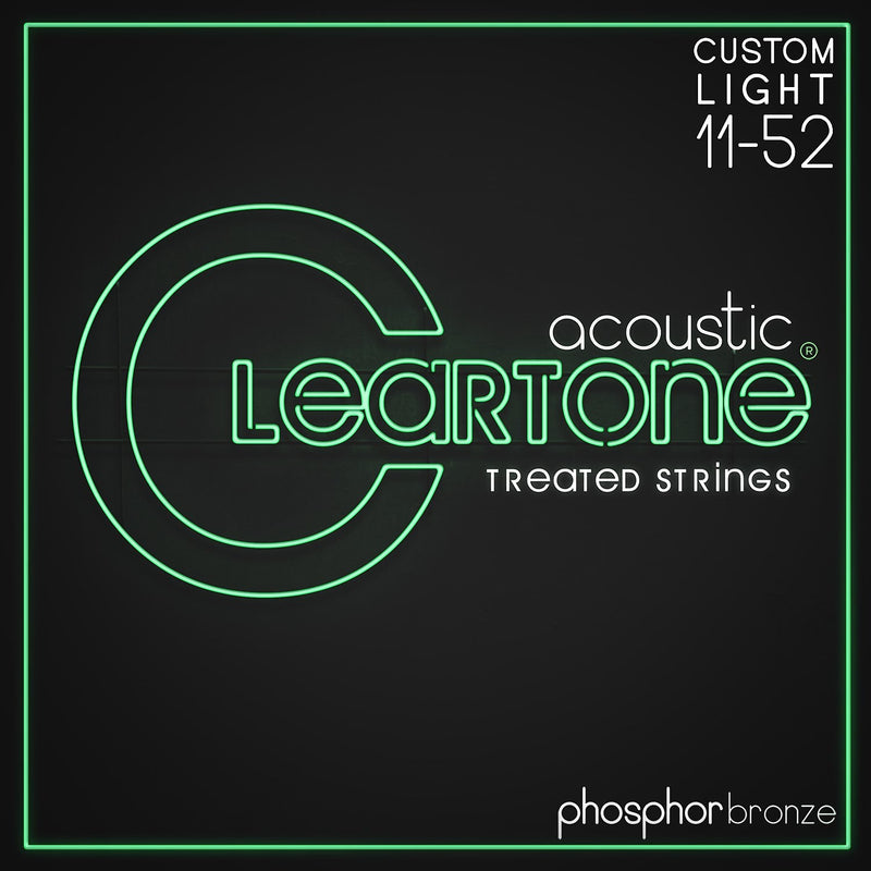 Cleartone Strings Acoustic Phosphor Bronze 7411 Gauges: (11-15-24-32-42-52)