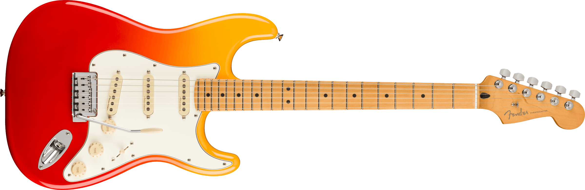 Fender Player Plus Stratocaster, Maple Fingerboard, Tequila Sunrise