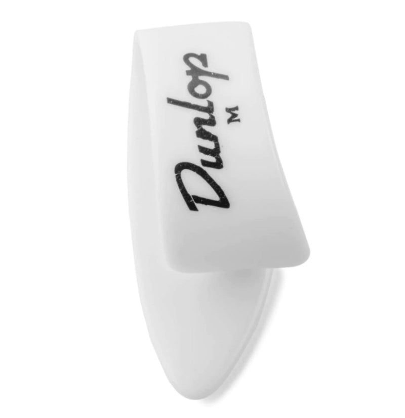 Dunlop White Medium Thumbpicks, 4-Pack