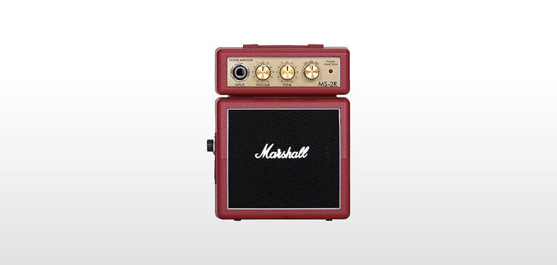 Marshall MS-2R Micro Practice Amp - Red