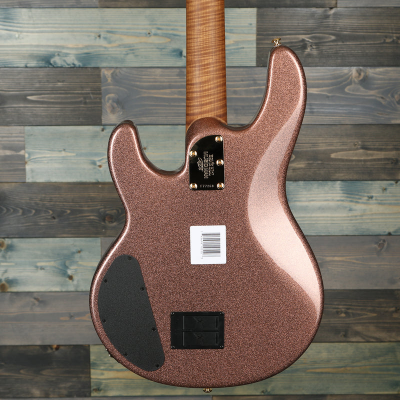 Ernie Ball Music Man BFR Stingray HH - Pink Champagne Sparkle
