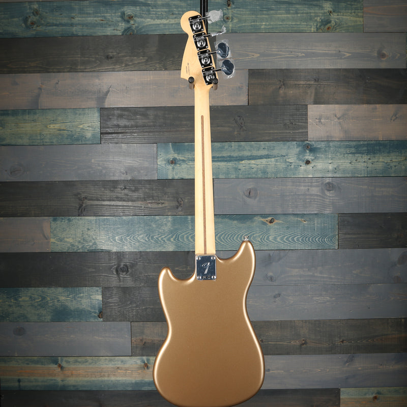 Fender Player Mustang® Bass PJ, Pau Ferro Fingerboard, Firemist Gold