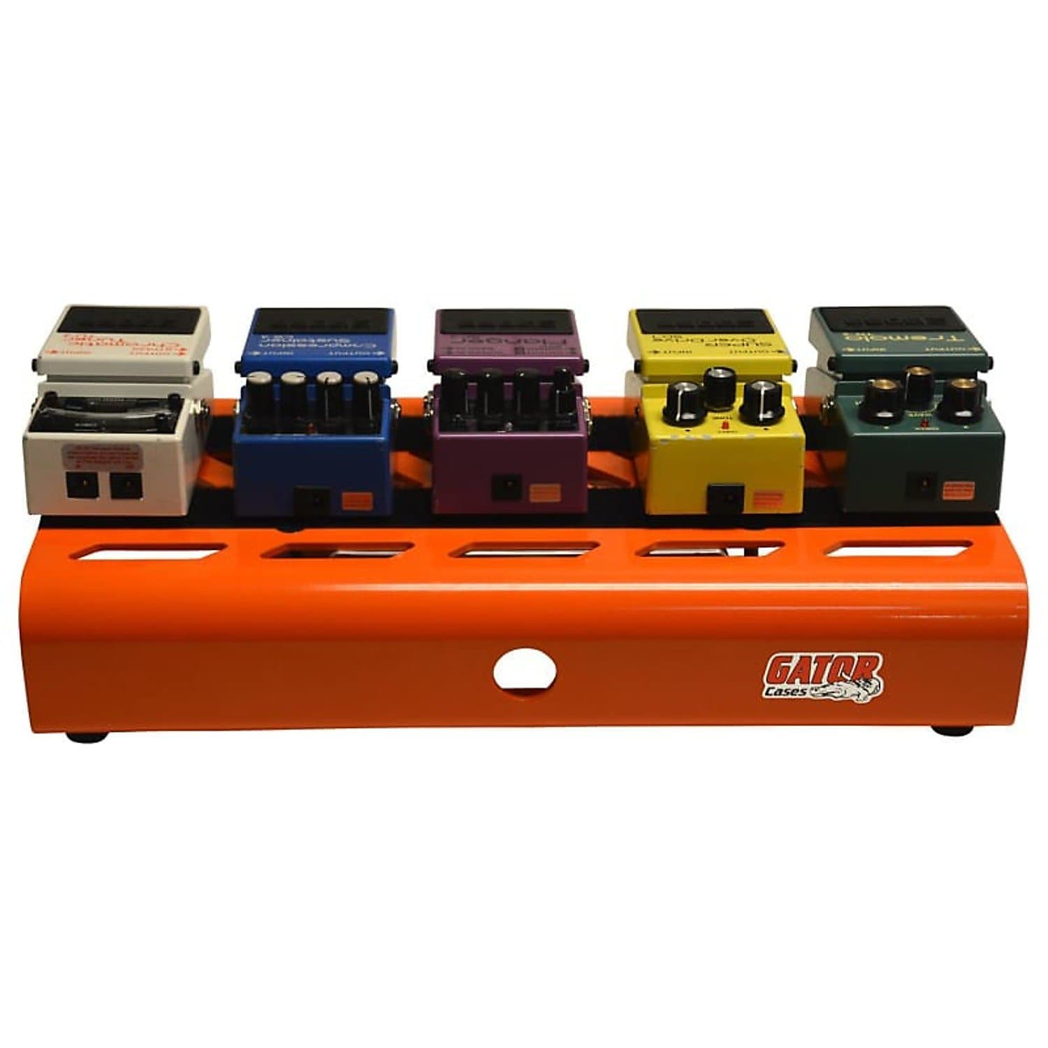 Gator Cases Small Aluminum Pedal Board w/Carry Bag - British Orange