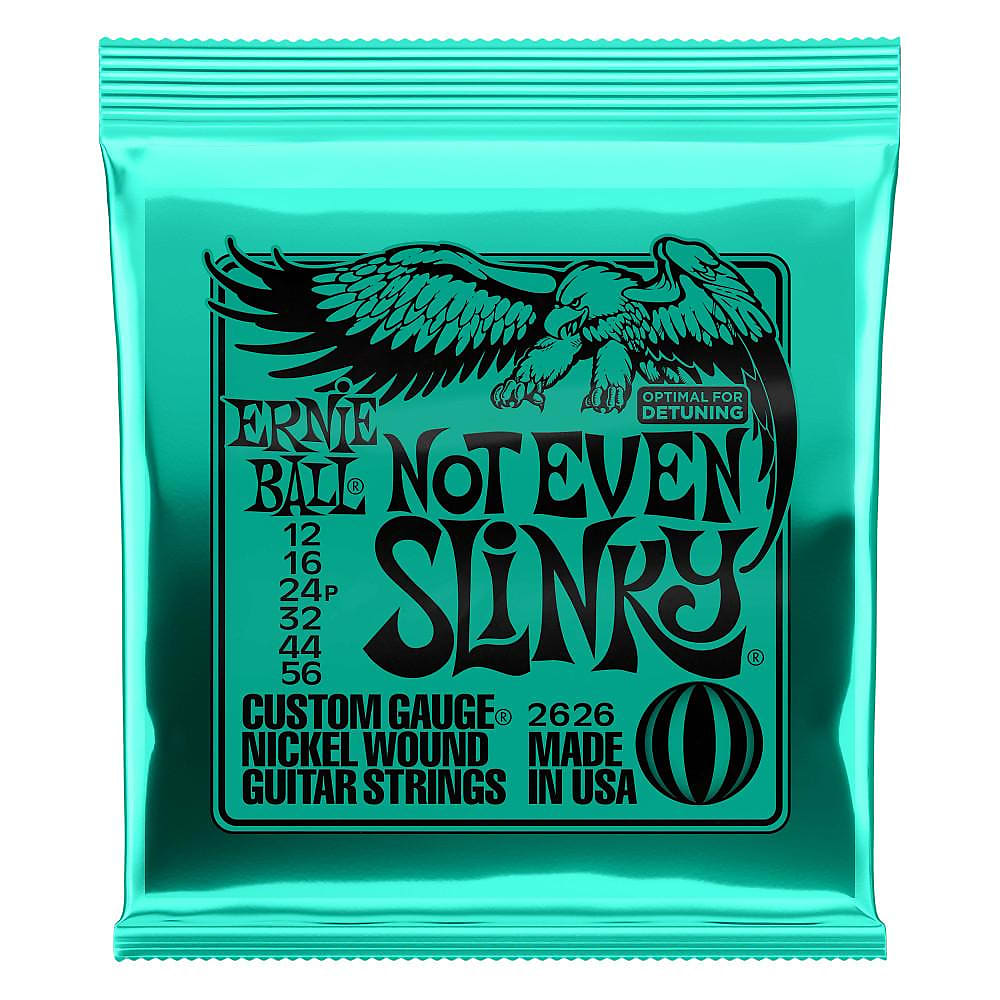 Ernie Ball 2626 Not Even Slinky Nickel Wound Electric Guitar Strings