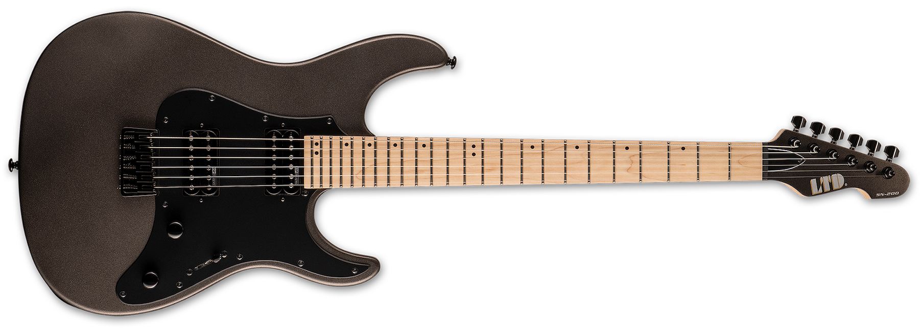 ESP LTD SN-200HT Electric Guitar - Charcoal Metallic Satin