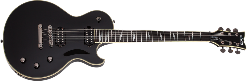 Schecter Solo-II Blackjack Electric Guitar - Black Gloss