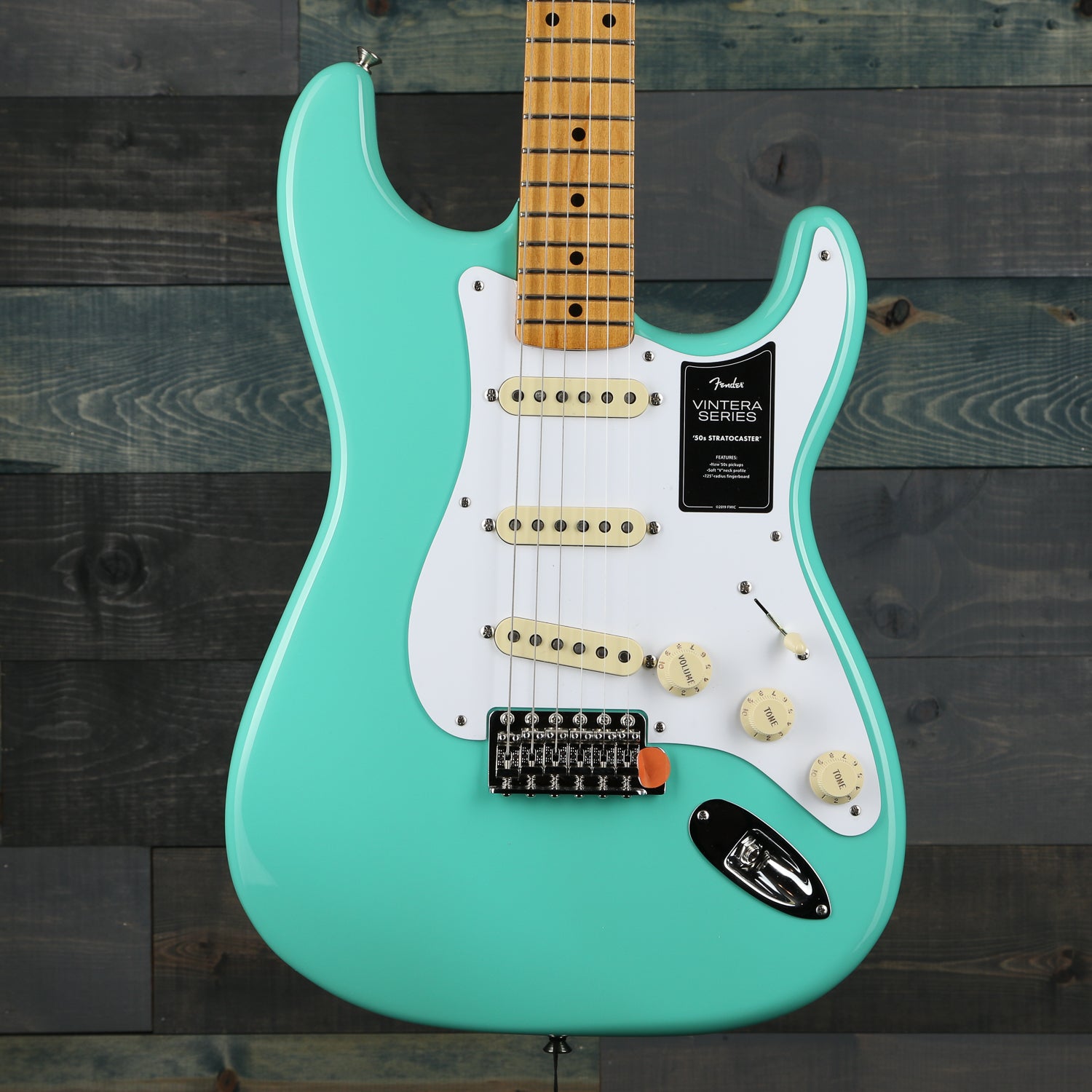 Fender Vintera '50s Stratocaster, Maple Fingerboard, Seafoam Green