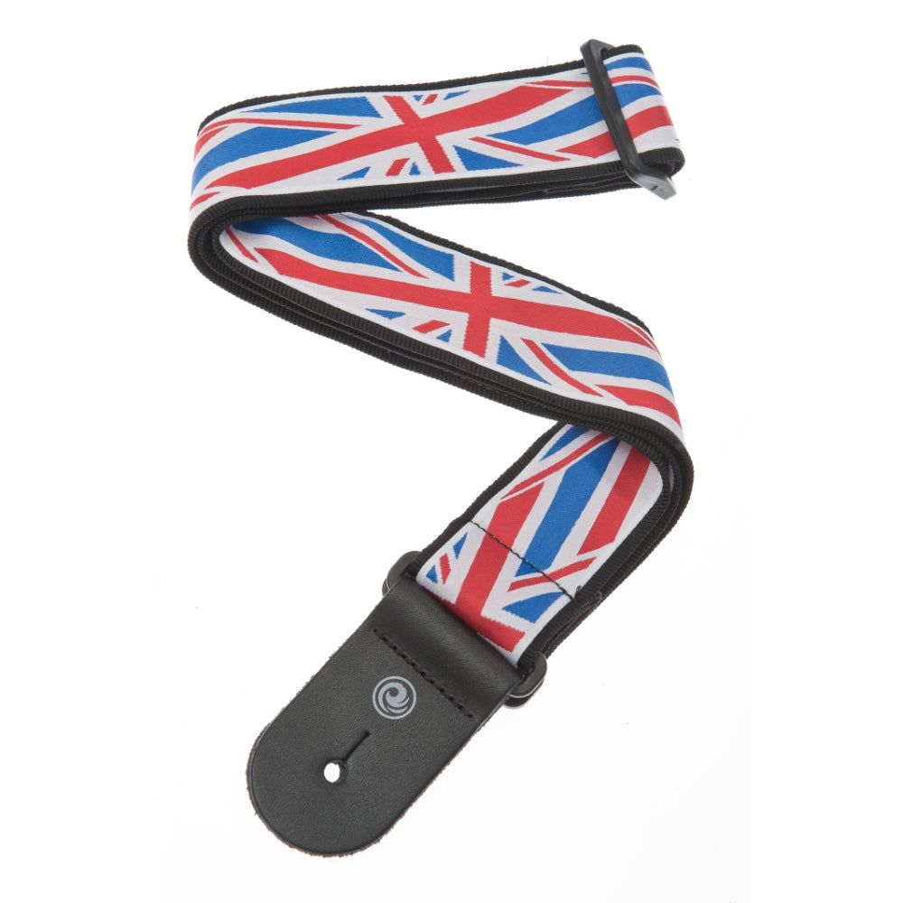 D'Addario Woven Guitar Strap, Union Jack