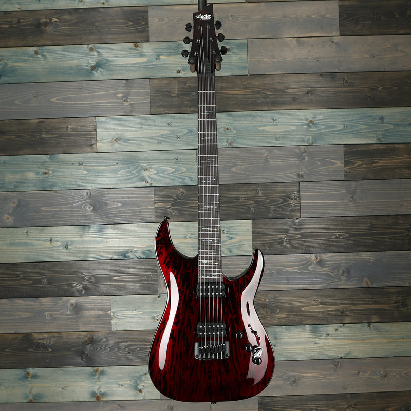 Schecter 1475 C-1 Silver Mountain - Blood Moon