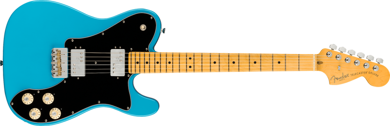 Fender American Professional II Telecaster Deluxe, Maple FB, Miami Blue