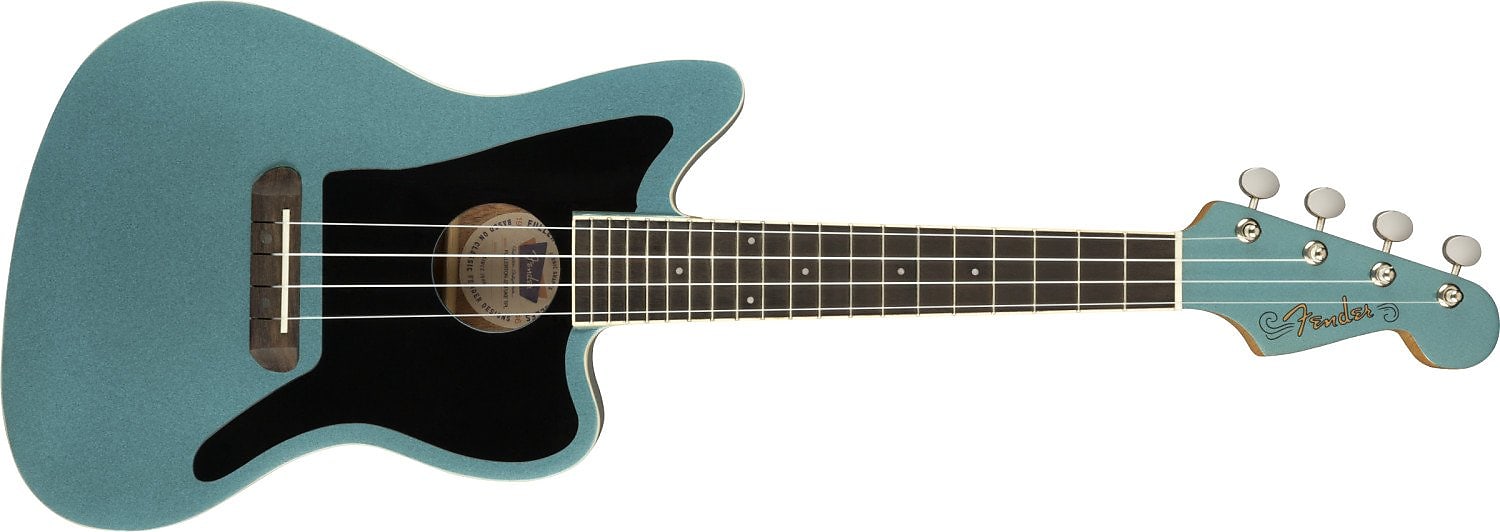 Fender Fullerton Jazzmaster Uke, Tidepool