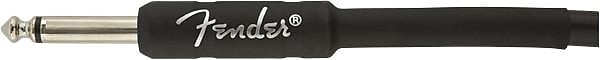 Fender Professional Series Instrument Cable, Straight/Straight, 18.6', Black