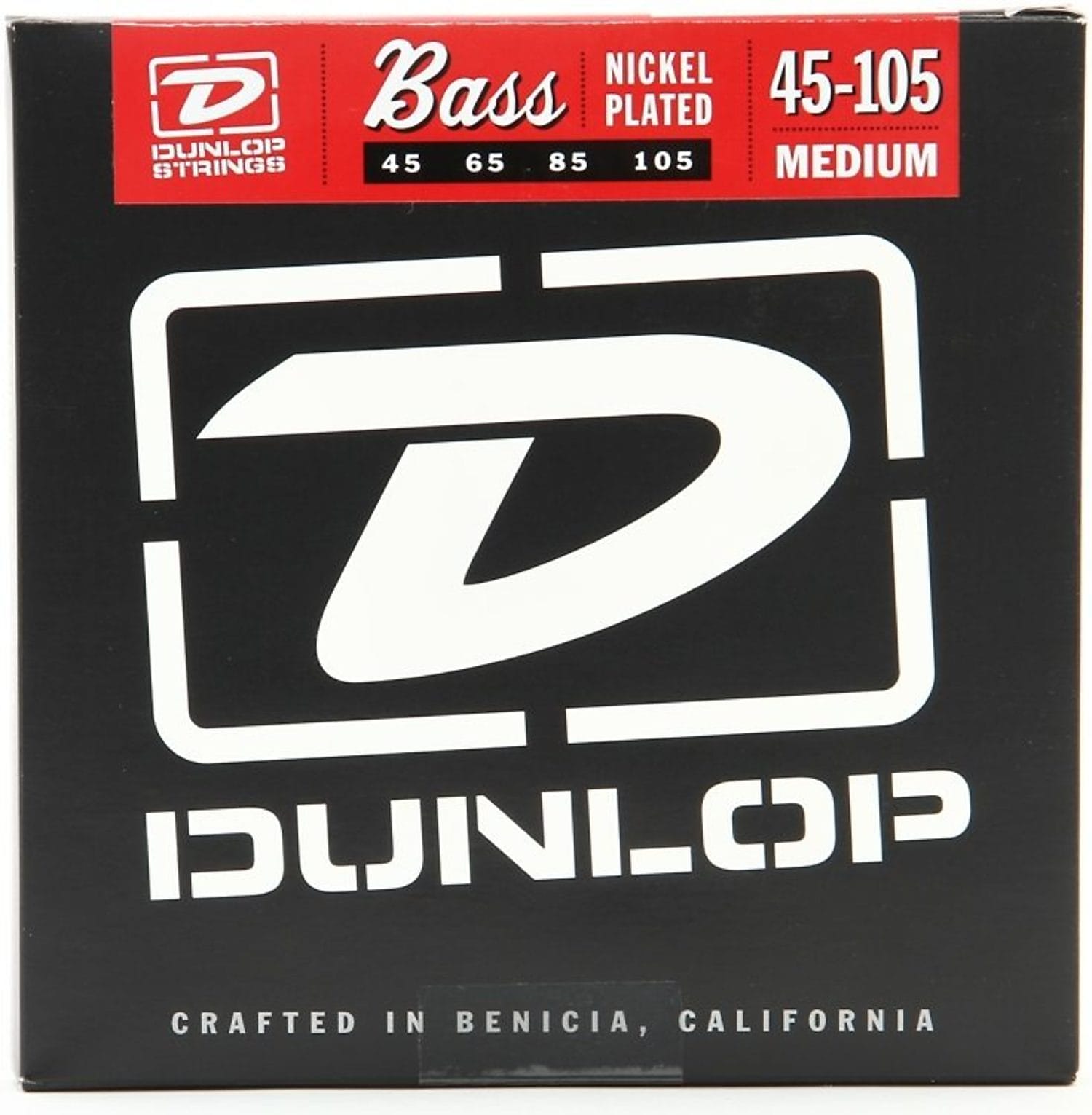 Dunlop DBN45105 Nickel Wound Bass Strings, Medium