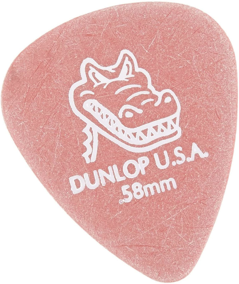 Dunlop 417P.58 Gator Grip Guitar Pick .58mm 12-pack