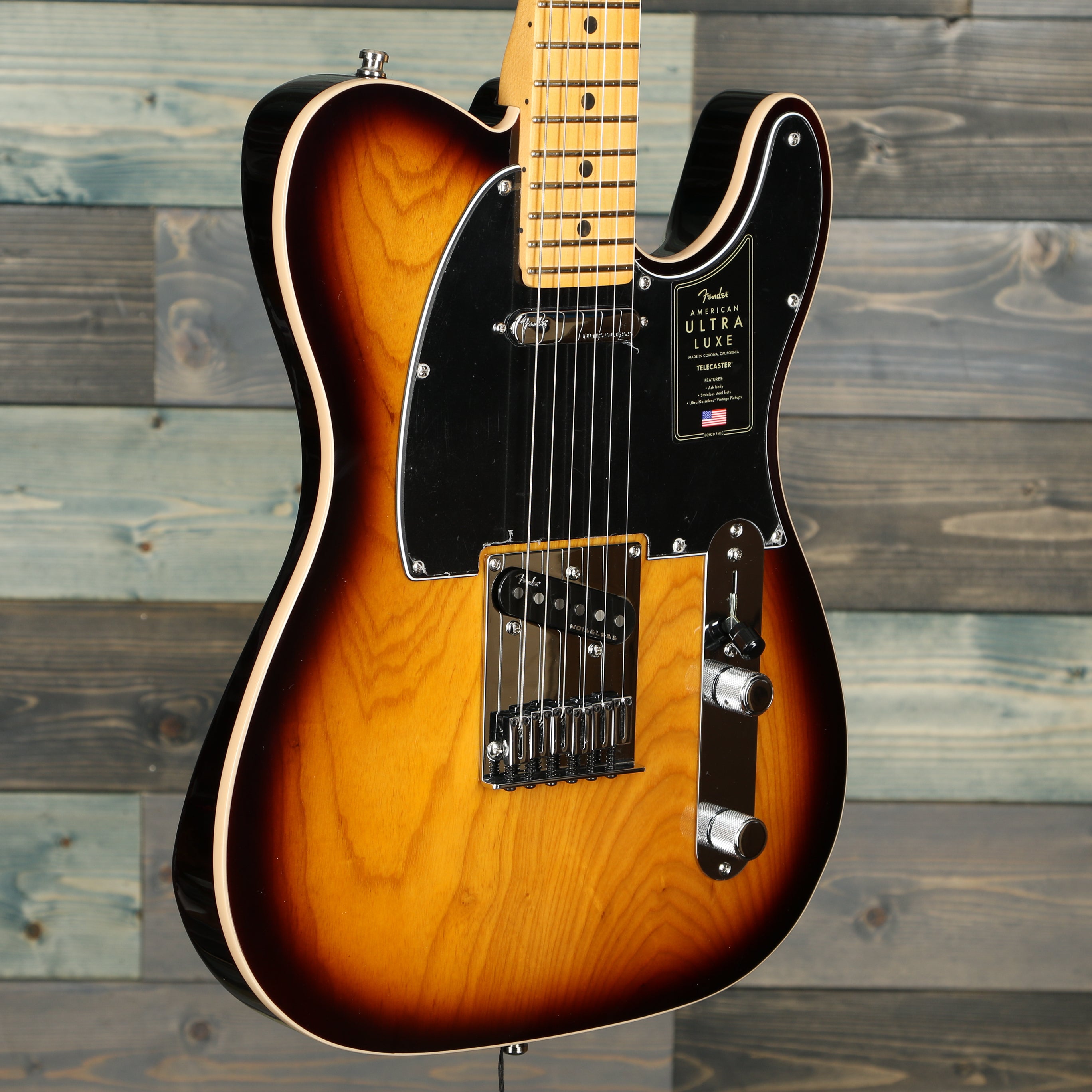 Fender Ultra Luxe Telecaster, Maple Fingerboard, 2-Color Sunburst