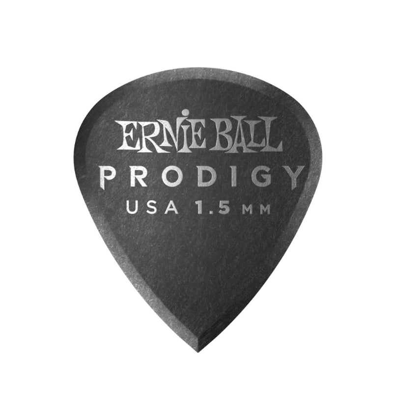 Ernie Ball 9200 1.5mm Black Mini Prodigy Picks 6-pack
