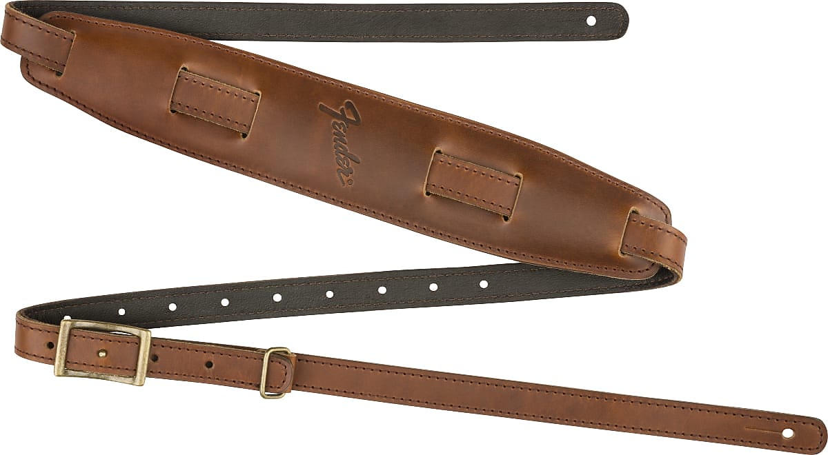 Fender Vintage Saddle Strap, Long, Cognac