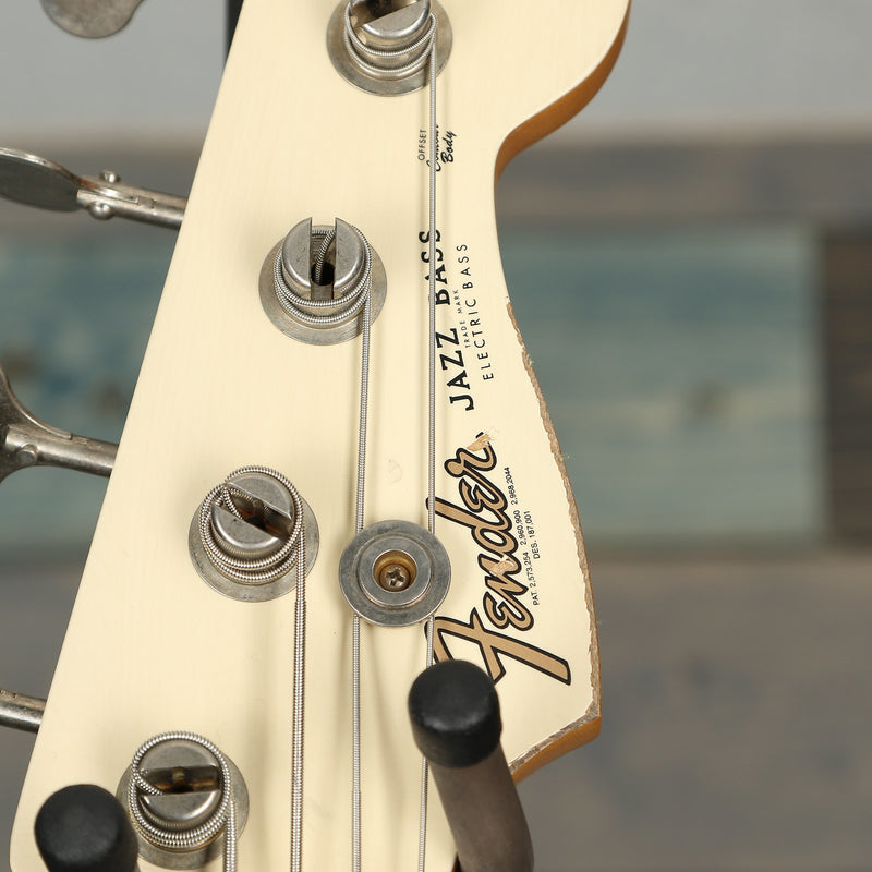 Fender 60th Anniversary Road Worn Jazz Bass, Pau Ferro FB, Olympic White