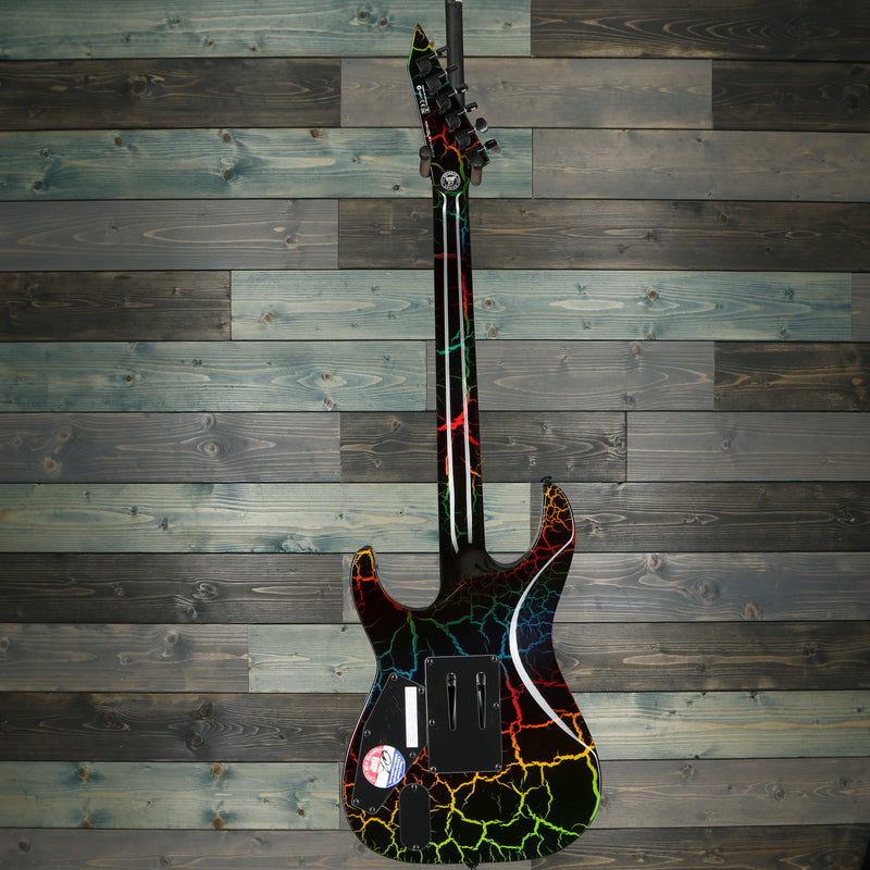 ESP LTD M-1 Custom '87 Electric Guitar - Rainbow Crackle