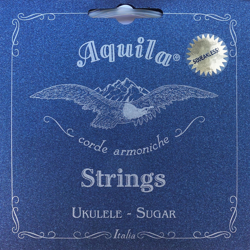 Aquila Low D Baritone Uke Set - Wound D,G; Sugar B,E