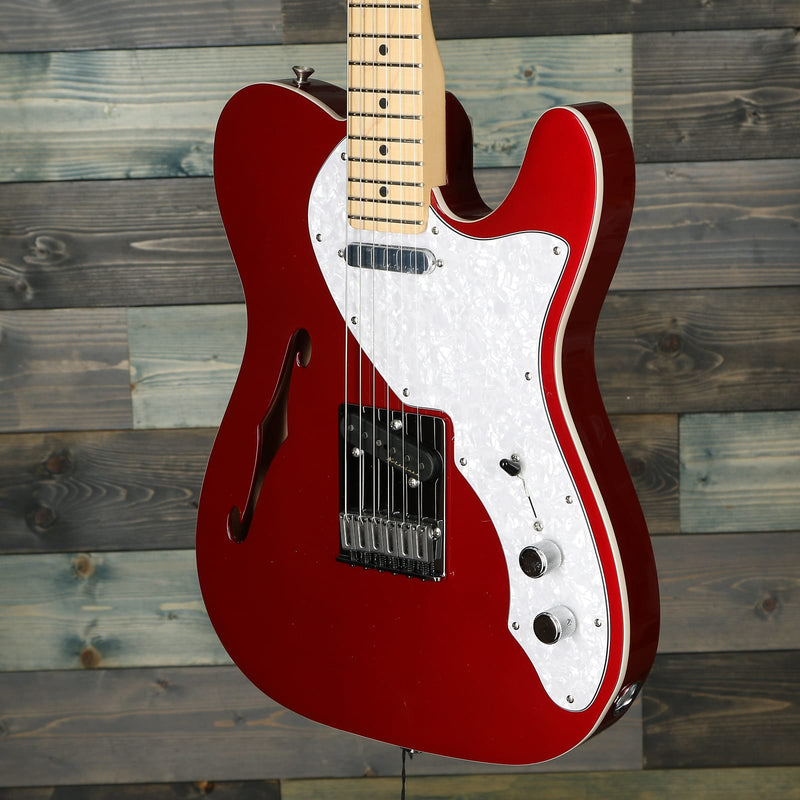 Fender Deluxe Telecaster® Thinline, Maple Fingerboard, Candy Apple Red