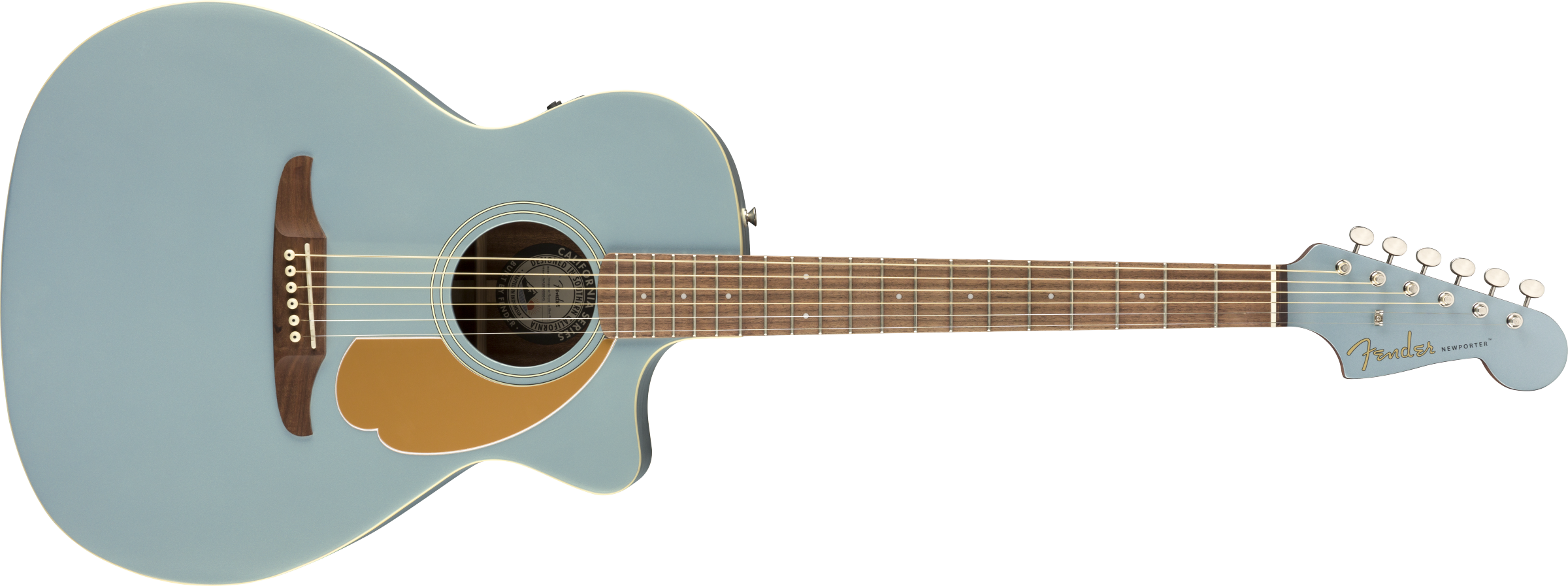 Fender Newporter Player, Walnut Fingerboard, Ice Blue Satin