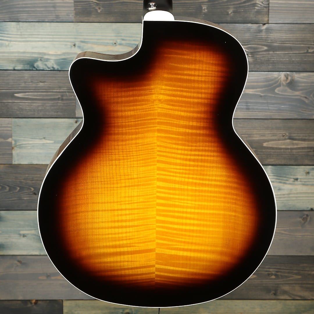 Guild F-250CE Deluxe Jumbo Acoustic - Antique Burst Gloss