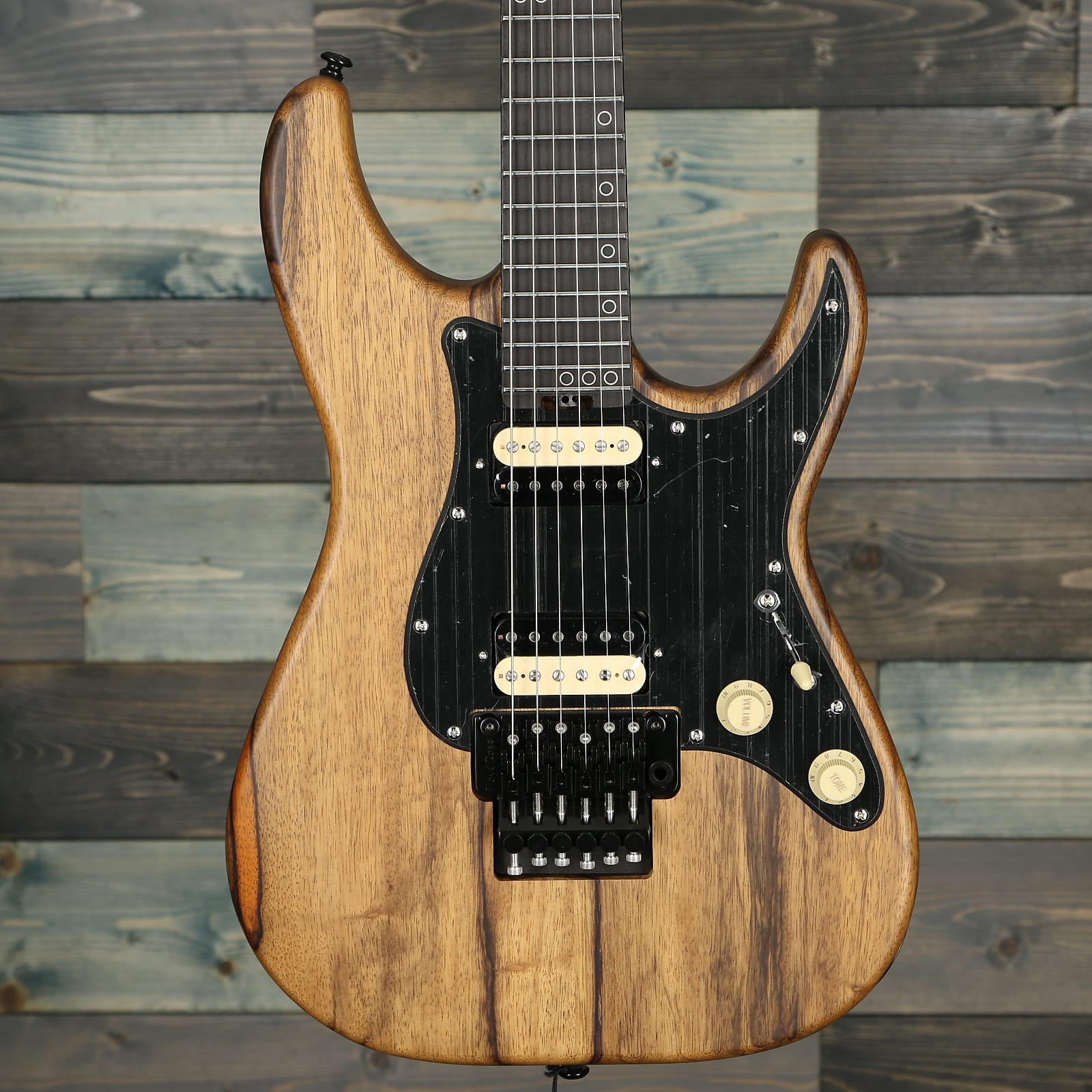 Schecter Sun Valley Super Shredder Exotic Black Limba Black Limba