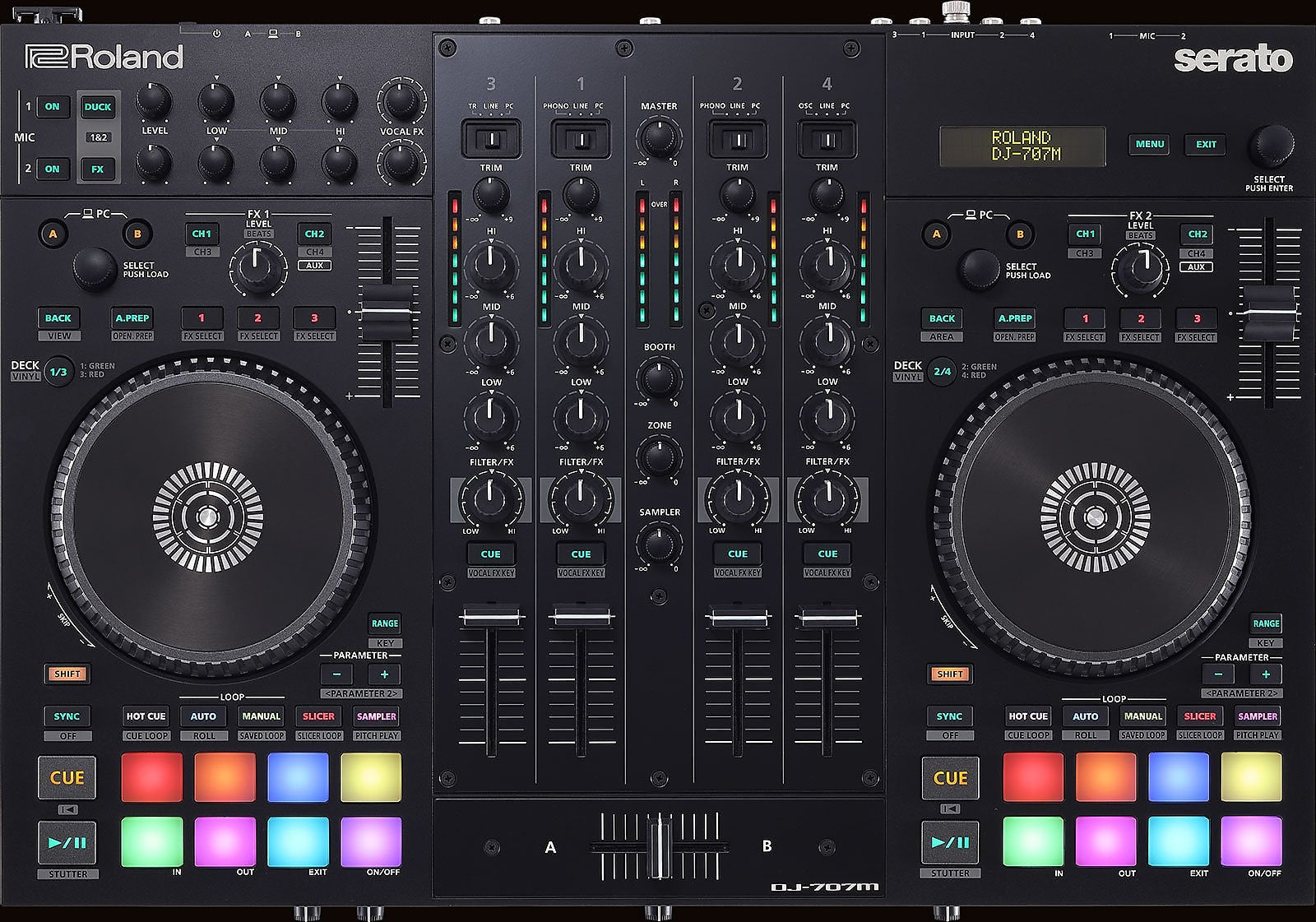 Roland DJ-707M DJ Controller Groovebox