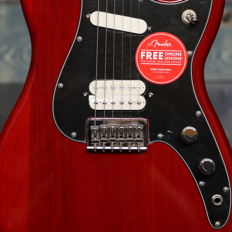 Fender Player Duo-Sonic™ HS, Maple Fingerboard, Crimson Red Transparent