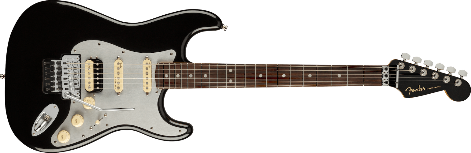 Fender Ultra Luxe Stratocaster Floyd Rose HSS, Rosewood FB, Mystic Black