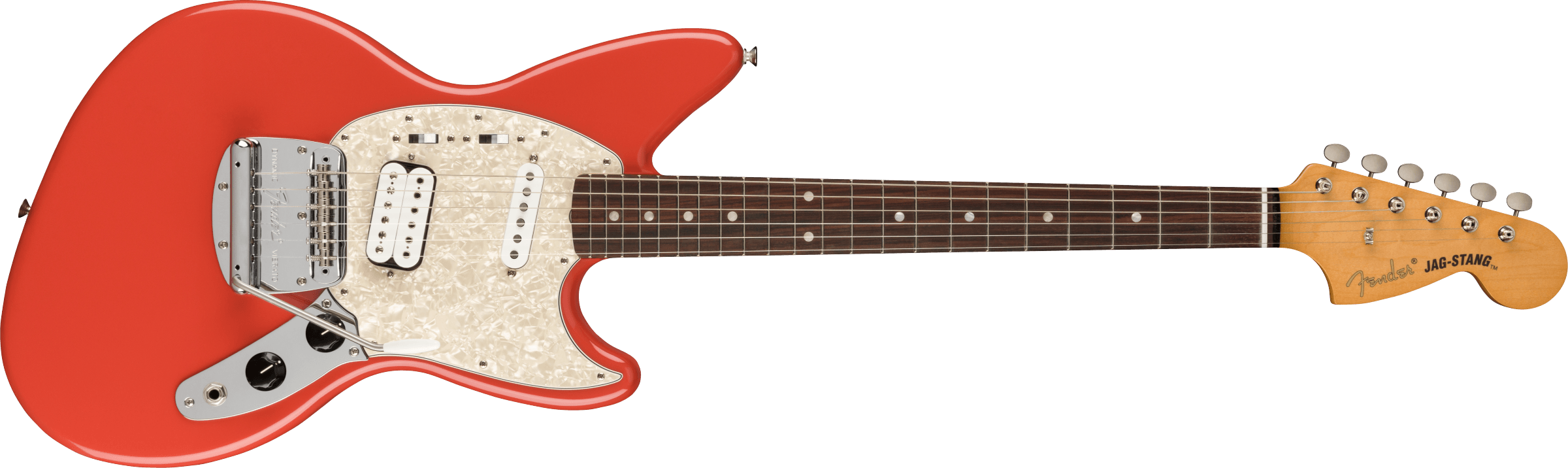 Fender Kurt Cobain Jag-Stang, Rosewood Fingerboard, Fiesta Red