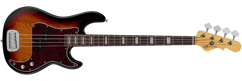 G&L Tribute Series LB-100 Bass Guitar - 3-Tone Sunburst