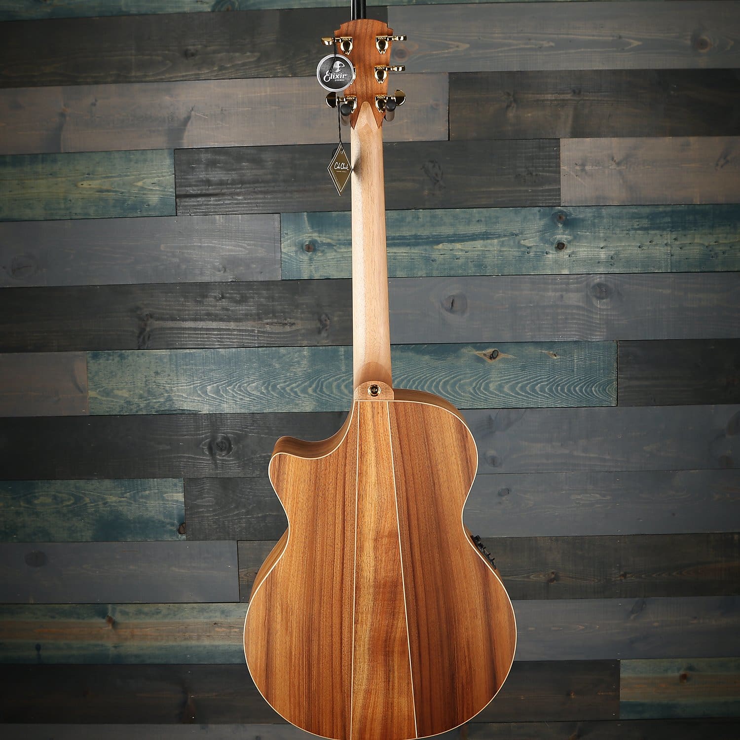 DEMO Cole Clark Angel 2 Series AN2EC-RDBL Cutaway Guitar - Redwood/Bla