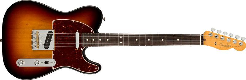 Fender American Professional II Telecaster, Rosewood FB, 3-Color Sunburst w/Case