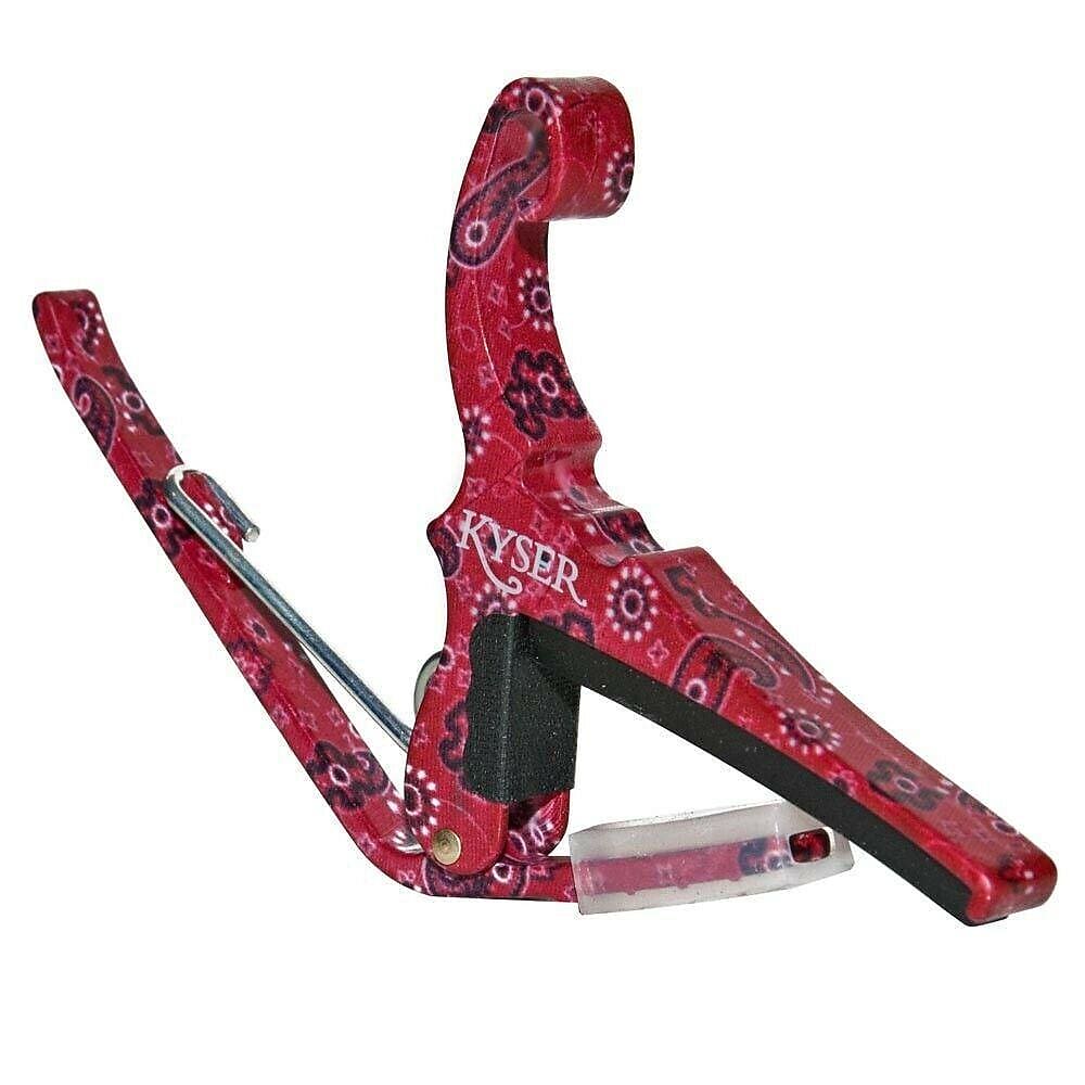 Kyser 6 String Capo - Red Bandana