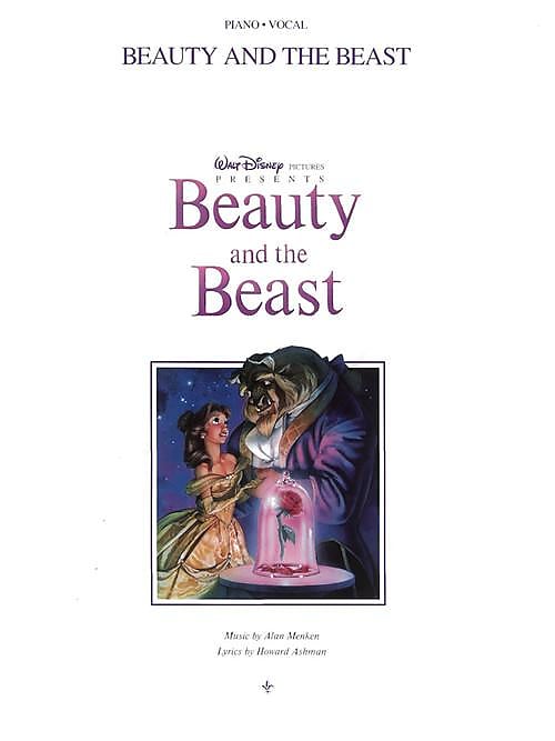 Hal Leonard Beauty and the Beast Piano/Vocal Book