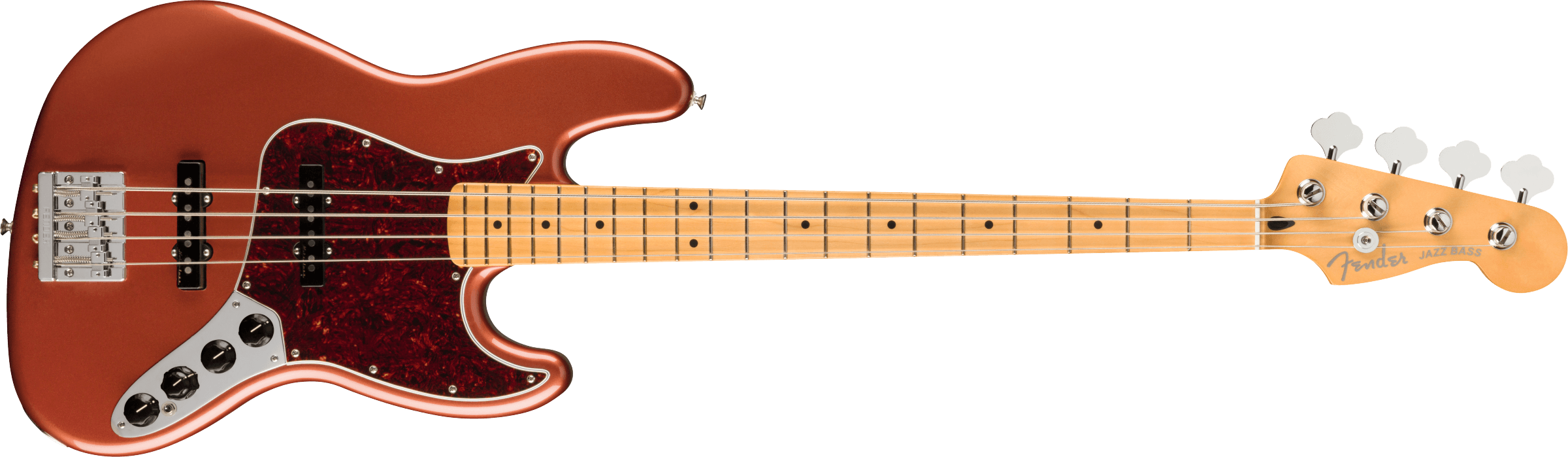 Fender Player Plus Jazz Bass, Maple Fingerboard, Aged Candy Apple Red