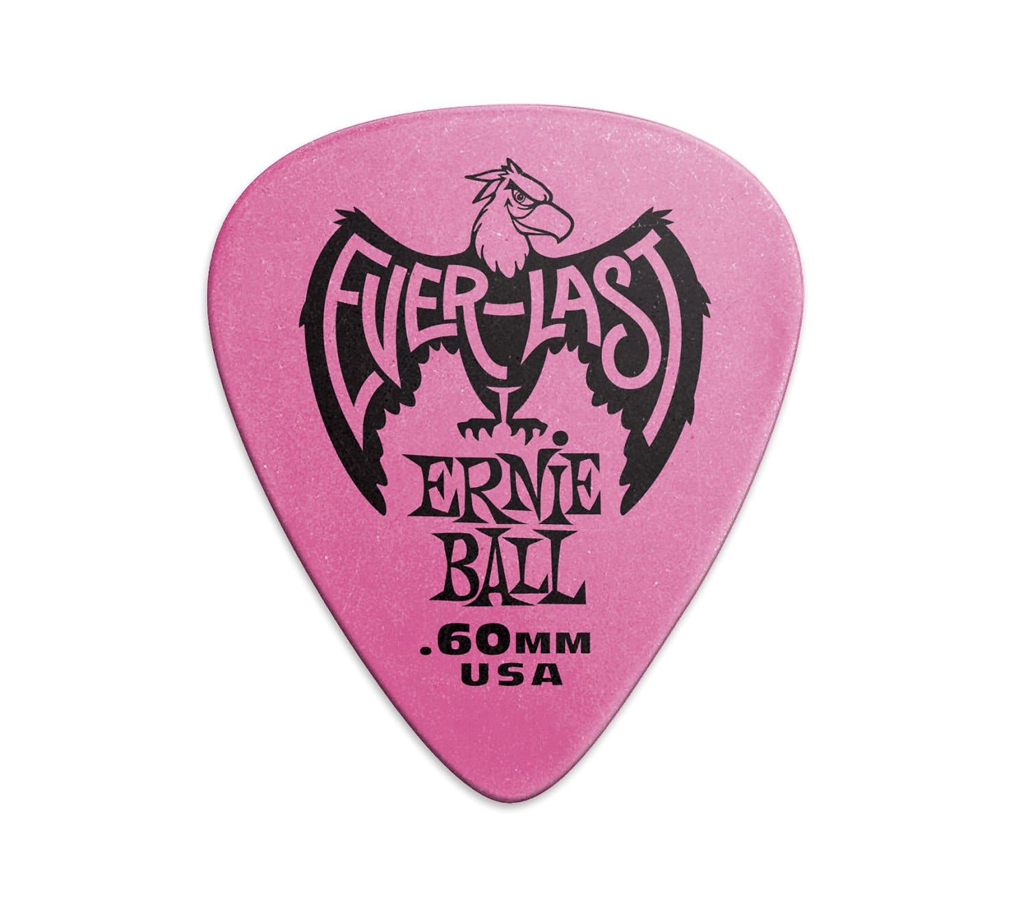 Ernie Ball 9179 .60mm Pink Everlast Picks 12-pack