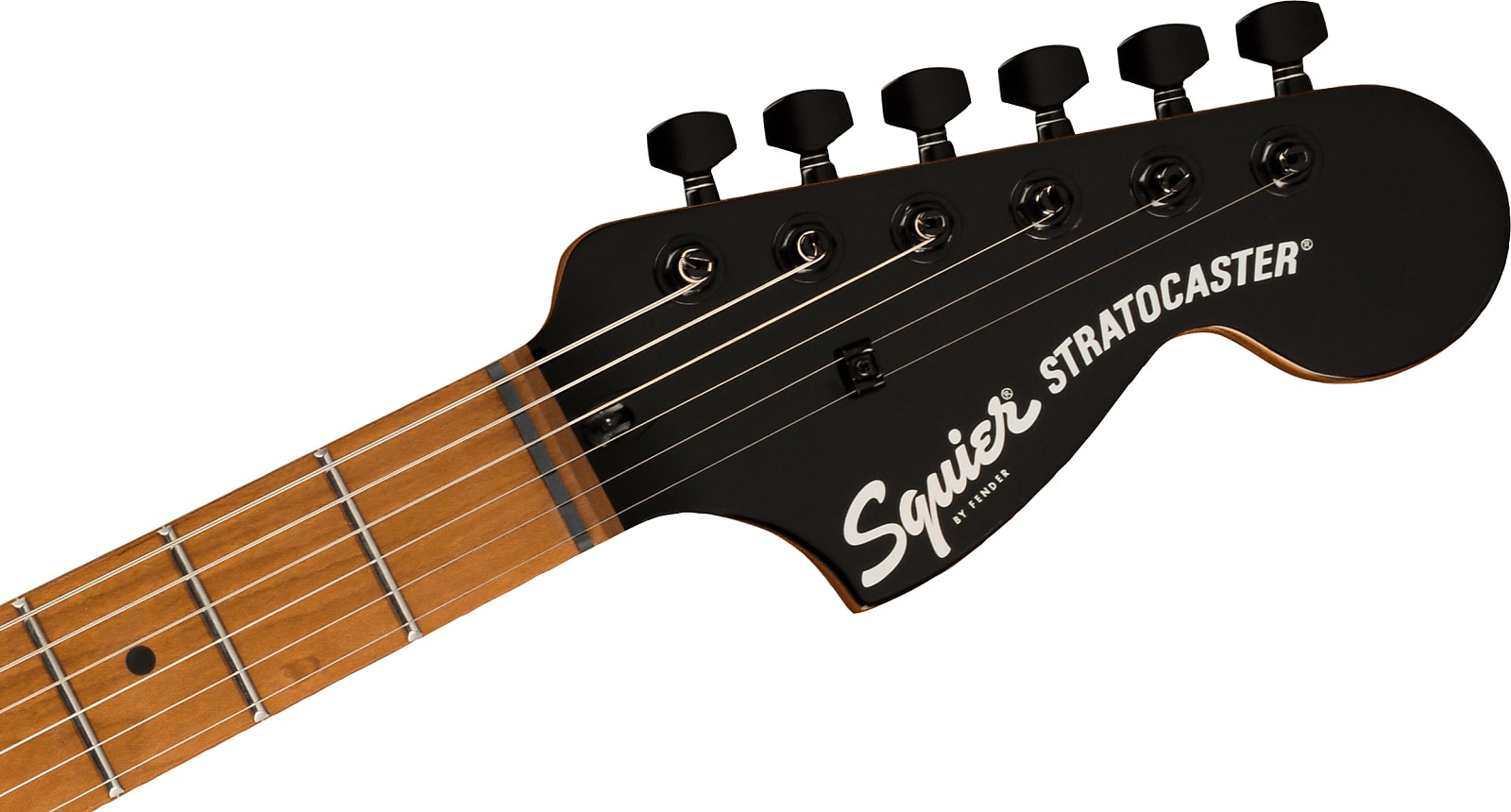 Fender Squier Contemporary Stratocaster Special Silver Anodized Pickguard, Black